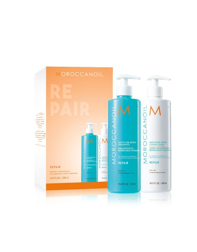 Moroccanoil Repair Shampoo and Conditioner Half Liter Set